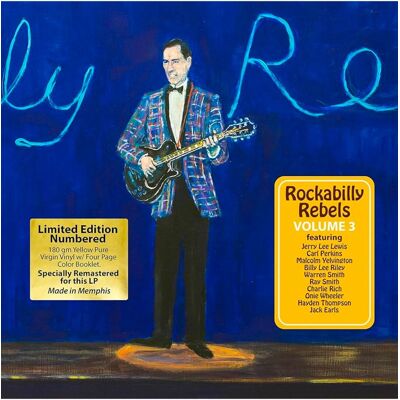 Fiftiesstore Various Artists - Rockabilly Rebels Volume 3 (Gekleurd Vinyl) (LP) Fiftiesstore Various Artists - Rockabilly Rebels Volume 3 (Gekleurd Vinyl) (LP)