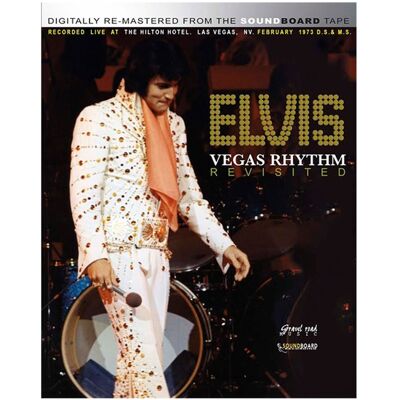 Elvis Presley - Vegas Rhythm Revisited Boek + CD/DVD Elvis Presley - Vegas Rhythm Revisited Boek + CD/DVD