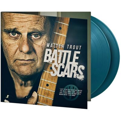 Fiftiesstore Walter Trout - Battle Scars (Aquamarine Vinyl) 2 (LP) Fiftiesstore Walter Trout - Battle Scars (Aquamarine Vinyl) 2 (LP)