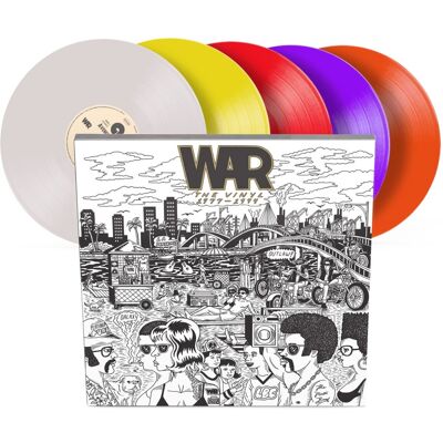 Fiftiesstore WAR - The Vinyl 1977-1994 (Gekleurd Vinyl) (Record Store Day Black Friday 2024) 5 (LP) Fiftiesstore WAR - The Vinyl 1977-1994 (Gekleurd Vinyl) (Record Store Day Black Friday 2024) 5 (LP)