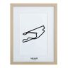 Formula 1 Formule 1 Circuit Miami 3D Print - Hout