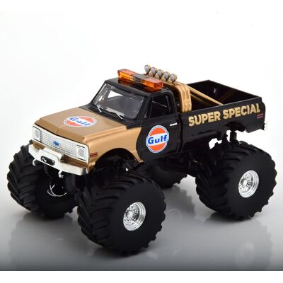 Chevrolet K-10 “Gulf Super Special” Monster Truck 1971 Black/Gold 1:43 Chevrolet K-10 “Gulf Super Special” Monster Truck 1971 Black/Gold 1:43