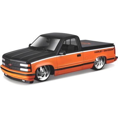 Chevrolet 454 SS 1993 + Harley-Davidson 1:24 Modelset Chevrolet 454 SS 1993 + Harley-Davidson 1:24 Modelset