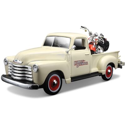 Chevrolet Harley-Davidson 3100 Pick-Up 1:24 - Vintage Diecast Model Chevrolet Harley-Davidson 3100 Pick-Up 1:24 - Vintage Diecast Model