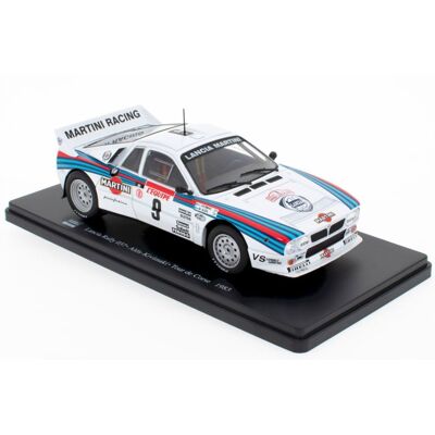 Fiftiesstore Lancia Rally 037 Alén-Kivimaki - Tour de Corse 1983 Schaal Model Auto 1:24 Fiftiesstore Lancia Rally 037 Alén-Kivimaki - Tour de Corse 1983 Schaal Model Auto 1:24