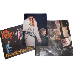 Fiftiesstore Glen D. Harding - On Piano Boek, Vinyl & Gesigneerde Foto Set Fiftiesstore Glen D. Harding - On Piano Boek, Vinyl & Gesigneerde Foto Set
