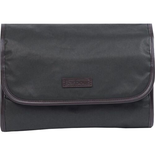 Barbour Wax hangende toilettas olive