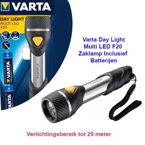Varta Day Light Multi LED F20 Zaklamp Inclusief Batterijen