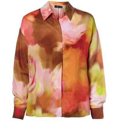 Mart Visser Lisa Print Blouse Roze / Multi Mart Visser Lisa Print Blouse Roze / Multi