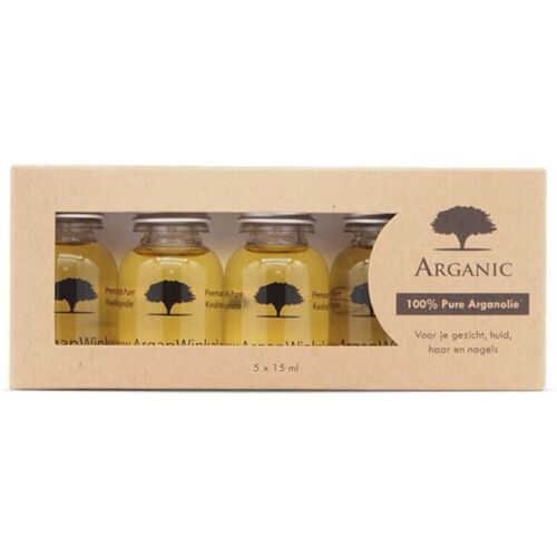 Arganic Premium Pure Arganolie 5x15ml