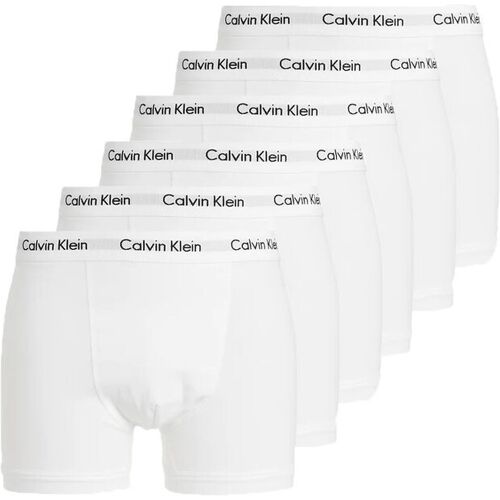 Calvin Klein Boxershorts 6-pack wit Wit Medium