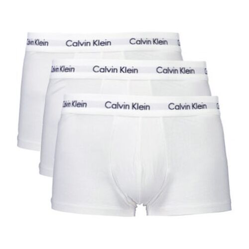 Calvin Klein boxershorts low rise 3-pack wit Wit Small