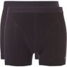 Ten Cate Bamboo boxershort 2-pack zwart Zwart Small