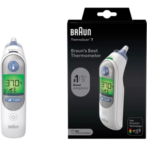 Braun ThermoScan 7 Oorthermometer - Leeftijdsspecifieke Technologie Braun ThermoScan 7 Oorthermometer - Leeftijdsspecifieke Technologie