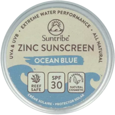 Suntribe Face & Sport Mineral Sunscreen SPF30 10gr Blue Suntribe Face & Sport Mineral Sunscreen SPF30 10gr Blue