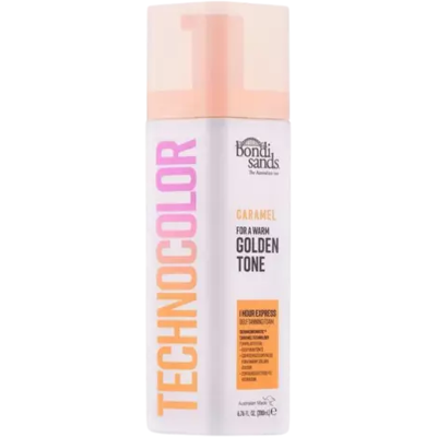 Bondi Sands Technocolor 1 Hour Express Self Tanning Foam 200ml Caramel Bondi Sands Technocolor 1 Hour Express Self Tanning Foam 200ml Caramel