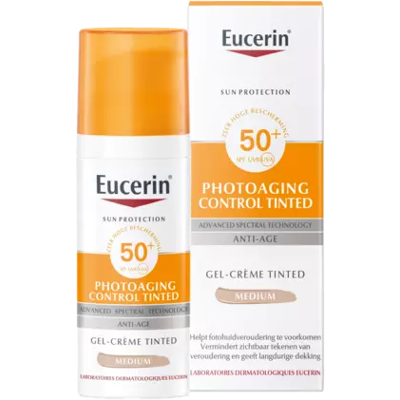 Eucerin Sun Photoaging Control SPF50+ Tinted Medium 50ml Eucerin Sun Photoaging Control SPF50+ Tinted Medium 50ml