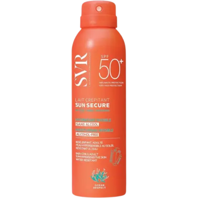 SVR Sun Secure Lait Crepitant SPF50+ 200ml SVR Sun Secure Lait Crepitant SPF50+ 200ml