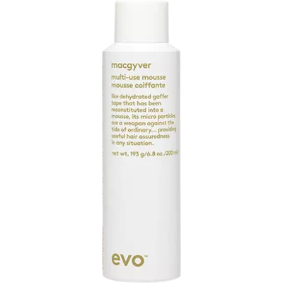 Evo Macgyver Multi-Use Mousse - Styling Schuim voor Alle Haartypes Evo Macgyver Multi-Use Mousse - Styling Schuim voor Alle Haartypes