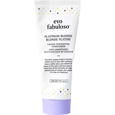 EVO Fabuloso Platina Blonde Kleurversterkende Behandeling - Haarverzorging EVO Fabuloso Platina Blonde Kleurversterkende Behandeling - Haarverzorging