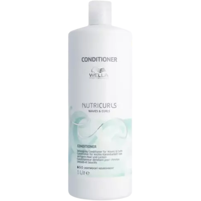 Wella Professionals Nutricurls Conditioner - 1000ml voor krullend en golvend haar Wella Professionals Nutricurls Conditioner - 1000ml voor krullend en golvend haar