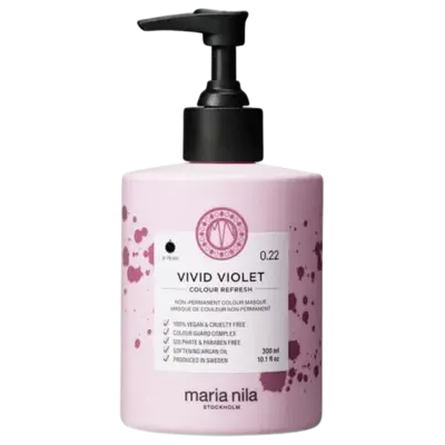 Maria Nila Colour Refresh Vivid Violet - Semi-permanente Haarkleur 300mL Maria Nila Colour Refresh Vivid Violet - Semi-permanente Haarkleur 300mL