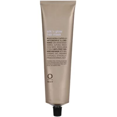 Oway Silk'N Glow Haarmasker - Diepe voedende behandeling voor poreus haar Oway Silk'N Glow Haarmasker - Diepe voedende behandeling voor poreus haar