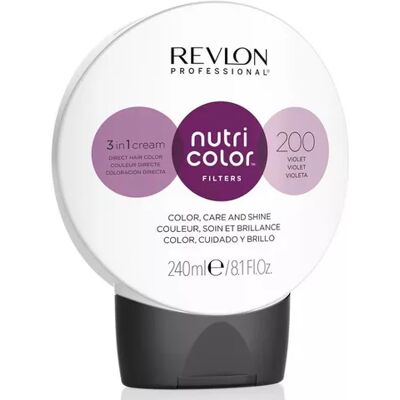 Revlon Professional Paarse Haarverfmasker - Semi-permanent, 240 ml Revlon Professional Paarse Haarverfmasker - Semi-permanent, 240 ml