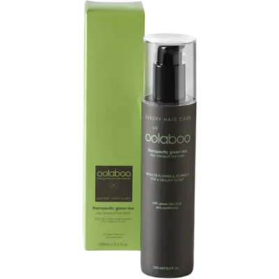Oolaboo Therapeutic Green Tea Stop Dandruff Hair Bath 250ml Oolaboo Therapeutic Green Tea Stop Dandruff Hair Bath 250ml
