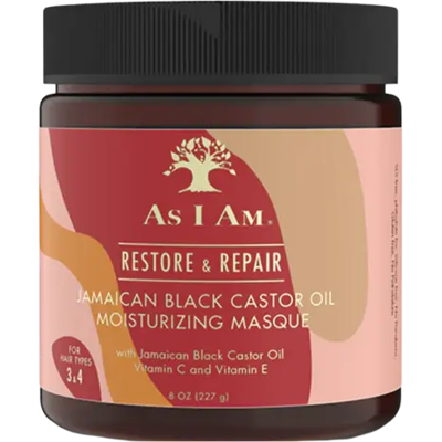 As I Am Jamaicaanse Zwarte Castorolie Hydraterende Masker As I Am Jamaicaanse Zwarte Castorolie Hydraterende Masker