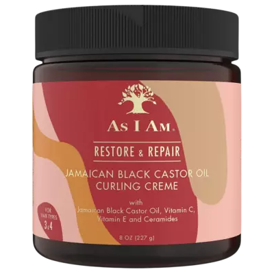 As I Am Jamaicaanse Zwarte Castorolie Krulcrème - Styling Cream 227g As I Am Jamaicaanse Zwarte Castorolie Krulcrème - Styling Cream 227g