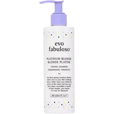 Evo Fabuloso Platinum Blonde Toning Shampoo - 250ml Evo Fabuloso Platinum Blonde Toning Shampoo - 250ml