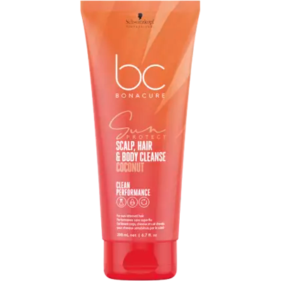 Schwarzkopf Bonacure Sun Protect Reiniging voor Scalp, Haar & Lichaam - 200 ml Schwarzkopf Bonacure Sun Protect Reiniging voor Scalp, Haar & Lichaam - 200 ml