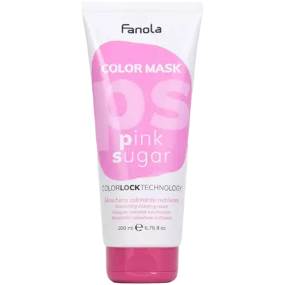 Fanola Kleurmask Pink Sugar 200ml - Haarverfmasker Fanola Kleurmask Pink Sugar 200ml - Haarverfmasker