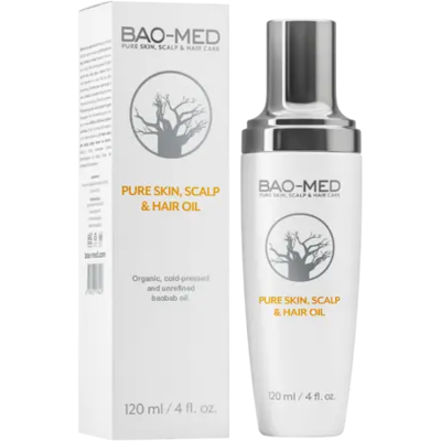 Mediceuticals Bao-med Pure Skin & Scalp Oil 120ml Mediceuticals Bao-med Pure Skin & Scalp Oil 120ml