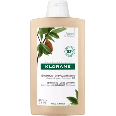 Klorane Shampoo Cupuaçu Boter Bio Voedend en Herstellend - Shampoo Klorane Shampoo Cupuaçu Boter Bio Voedend en Herstellend - Shampoo