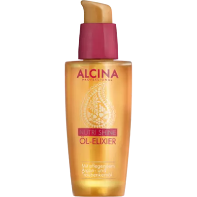 Alcina Nutri Shine Haarolie Elixir - Voedt, Herstelt, Geeft Glans Alcina Nutri Shine Haarolie Elixir - Voedt, Herstelt, Geeft Glans