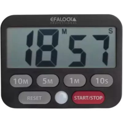 Efalock Digitale Timer Zwart Efalock Digitale Timer Zwart