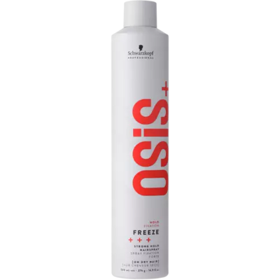 Schwarzkopf Professional Osis+ Freeze Sterke Hold Hairspray - 500ml Schwarzkopf Professional Osis+ Freeze Sterke Hold Hairspray - 500ml