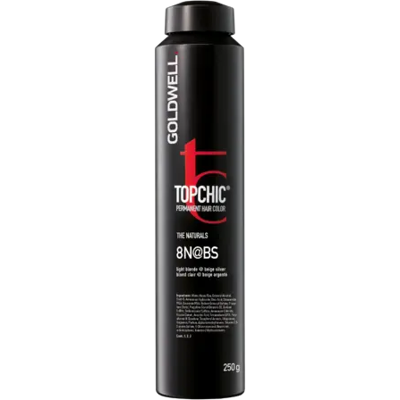 Goldwell 8n@bs Licht Blond Beige Zilver Topchic The Naturals Blik 250ml Goldwell 8n@bs Licht Blond Beige Zilver Topchic The Naturals Blik 250ml