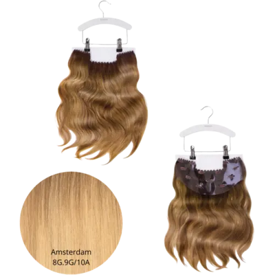Balmain Memory Hair Clip-In Weft Set - Haar extensions Balmain Memory Hair Clip-In Weft Set - Haar extensions