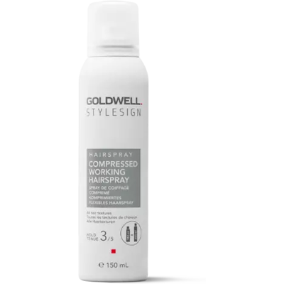 Goldwell StyleSign Compressed Hairspray - Medium Hold, High Shine, 150ml Goldwell StyleSign Compressed Hairspray - Medium Hold, High Shine, 150ml