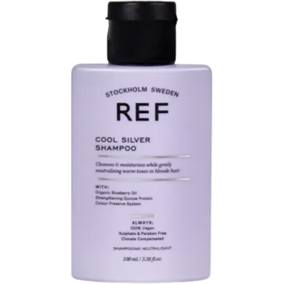 REF Cool Silver Shampoo - Neutraliseert Gekleurde en Warme Tinten - 100 ml REF Cool Silver Shampoo - Neutraliseert Gekleurde en Warme Tinten - 100 ml