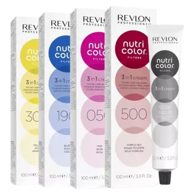 Revlon Professional - Nutri Color Filters - Châtin Cendré Perlé - Gekleurd haar Revlon Professional - Nutri Color Filters - Châtin Cendré Perlé - Gekleurd haar