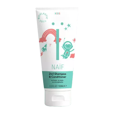 Naïf 2-in-1 Kids Shampoo & Conditioner 100ml Naïf 2-in-1 Kids Shampoo & Conditioner 100ml