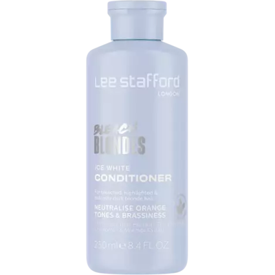 Lee Stafford Ice White Toning Conditioner - Zilveren Conditioner voor Blondines Lee Stafford Ice White Toning Conditioner - Zilveren Conditioner voor Blondines