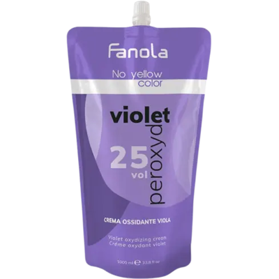 Fanola Violet Kleur Peroxide - 25 Vol / 1000ml - Haarontwikkelaar Fanola Violet Kleur Peroxide - 25 Vol / 1000ml - Haarontwikkelaar