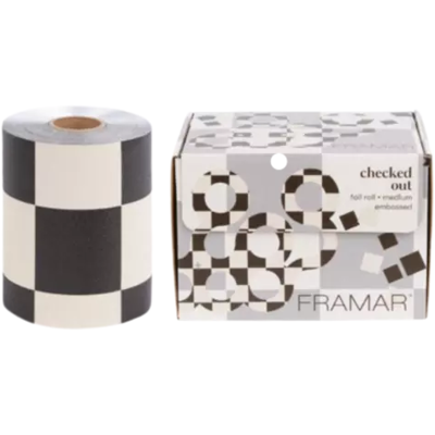 Framar Medium Foil Embossed Checked Out Framar Medium Foil Embossed Checked Out