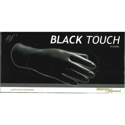 Hercules Sägemann Black Touch Gloves 10st Small Hercules Sägemann Black Touch Gloves 10st Small