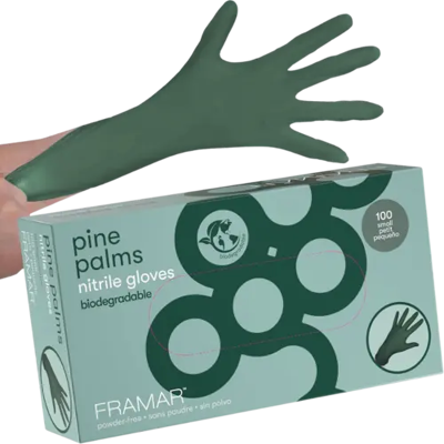 Framar Pine Palms Nitrile Wegwerphandschoenen 100 stuks Small Framar Pine Palms Nitrile Wegwerphandschoenen 100 stuks Small